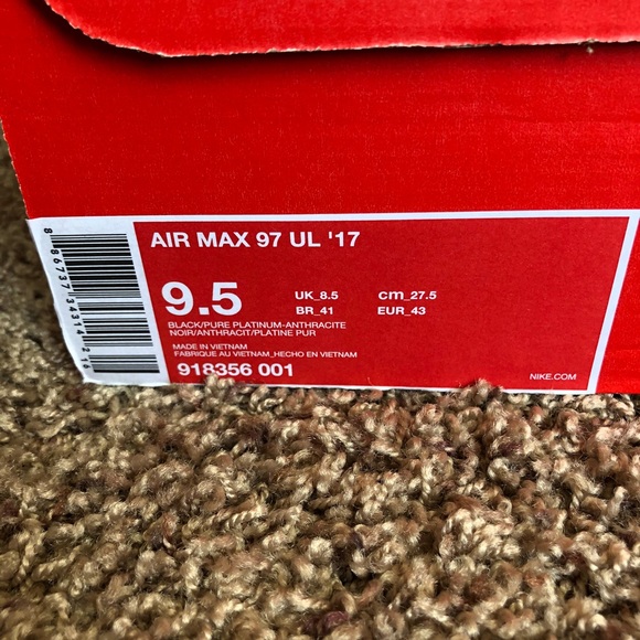 Nike Air Max 97 Ultra '17 Running Shoes - Picture 8 of 8